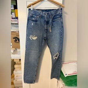 Levi's Classic Blue Denim Jeans